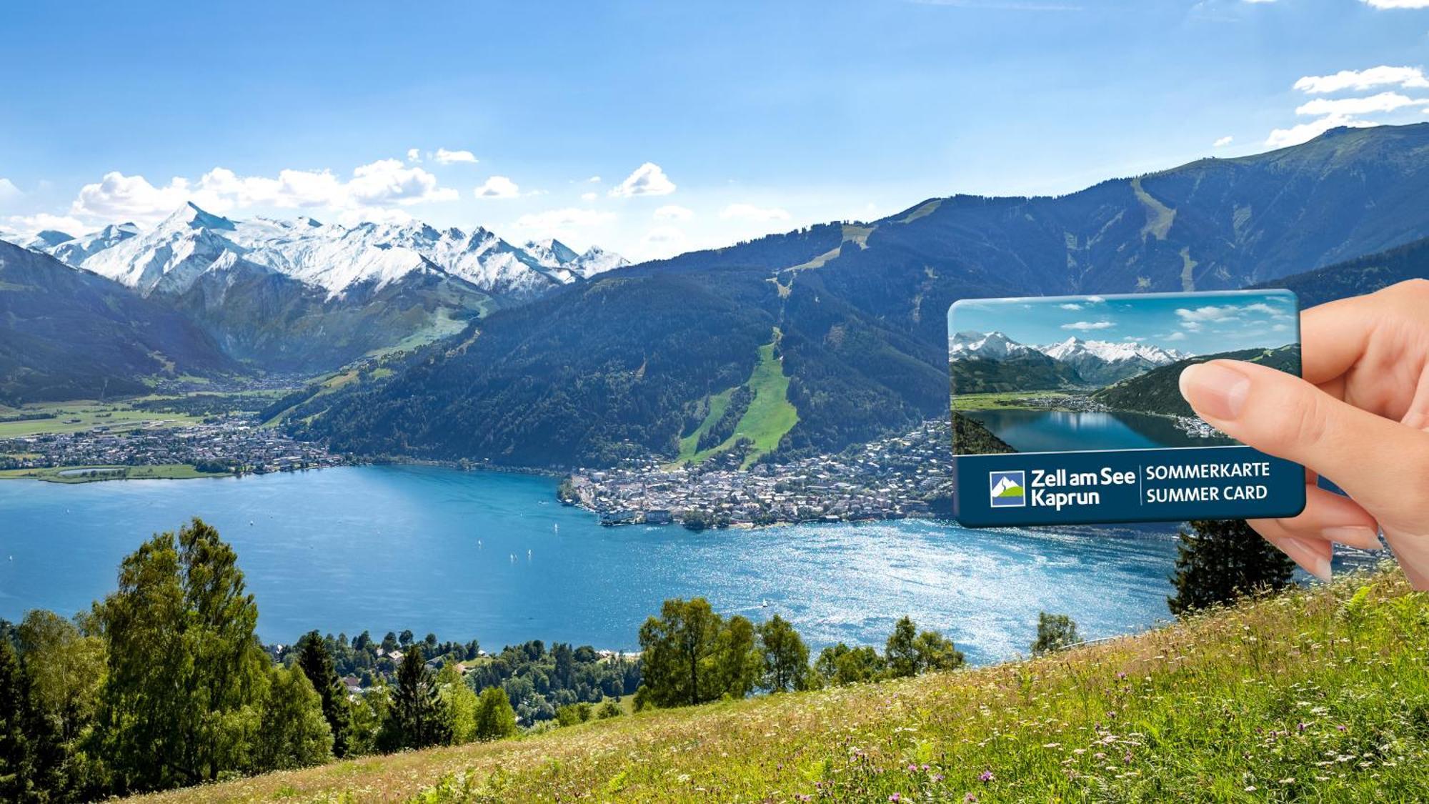 Apartment Margarethenstein Mit Privat Sauna Und Inklusive Zell Am See-Kaprun Sommerkarte Exterior foto